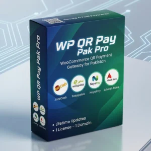 WP QR Pay Pak Pro – Lifetime WooCommerce QR Payment Gateway for Pakista